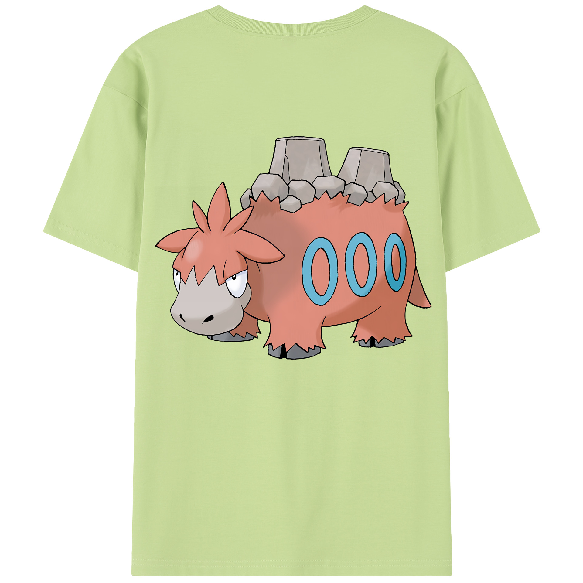 （画像用） ポケットモンスター Pokémon 綿100％半袖Tシャツ（背面プリント）